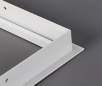 Cadre de montage encastré blanc pour panneau Led QT 300x1200mm QTRF30120W Integratech