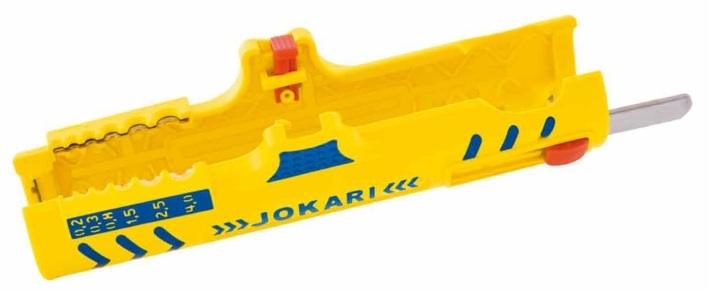 Couteau à démanteler les câbles ronds Ø8-13mm et à dénuder Ø0.2-4mm² N°15 Jokari