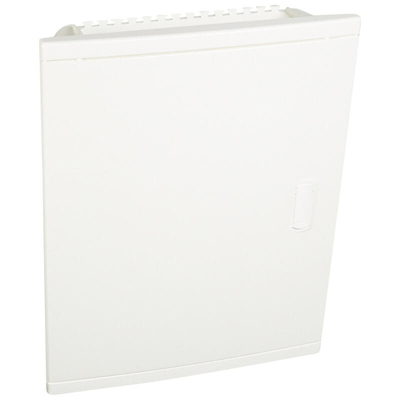 Coffret encastré  24+2 modules (2 rangées) avec porte blanche isolante Legrand