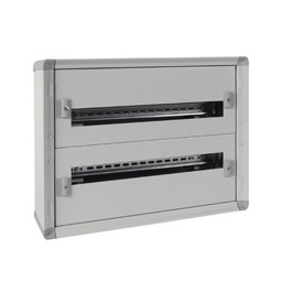 Coffret apparent métallique  48 modules (2x24) sans porte XL³160 Legrand