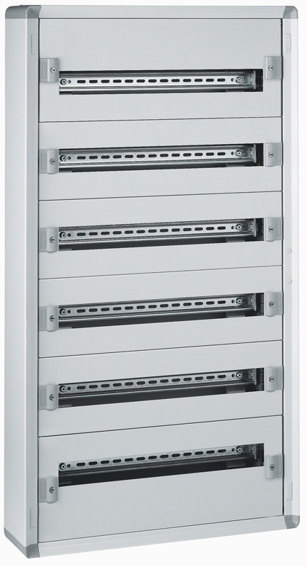 Coffret apparent métallique 144 modules (6x24) sans porte XL³160 Legrand