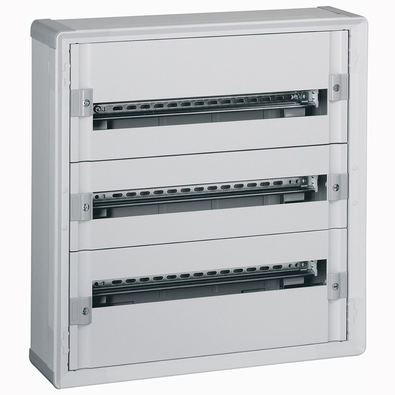 Coffret apparent isolant  48 modules (2x24) sans porte XL³160 Legrand