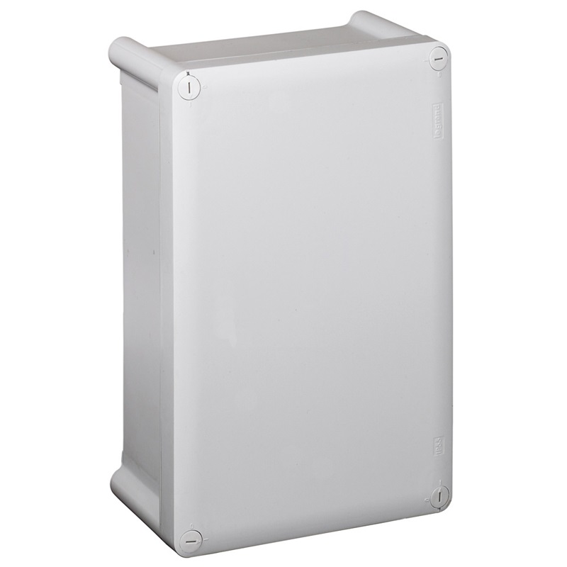 Boîte industrielle grise couvercle opaque 382x292x132mm IP55 Legrand