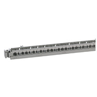 Support vide pour bornier à visser 50 trous coffrets Plexo³ & XL³125 Legrand