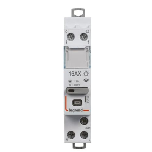 Télérupteur modulaire unipolaire silencieux 1NO/16A 230V connecté CX³ with Netatmo Legrand