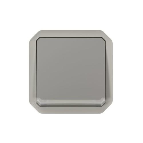 Interrupteur bipolaire éclairable 10A Plexo 55 gris Legrand