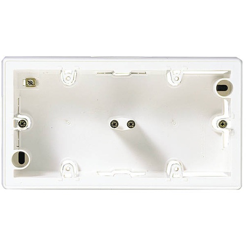 Boîtier en saillie double Valena Next blanc brillant Legrand