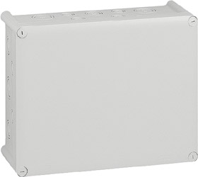 Boîte de dérivation grise 36 entrées défonçables 310x240x124mm Plexo 55 Legrand