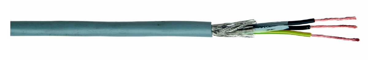 Câble multiconducteurs flexible faradisé couleurs LIYCY-O Cca 2x0.75mm² sans Vert/jaune (au mètre)