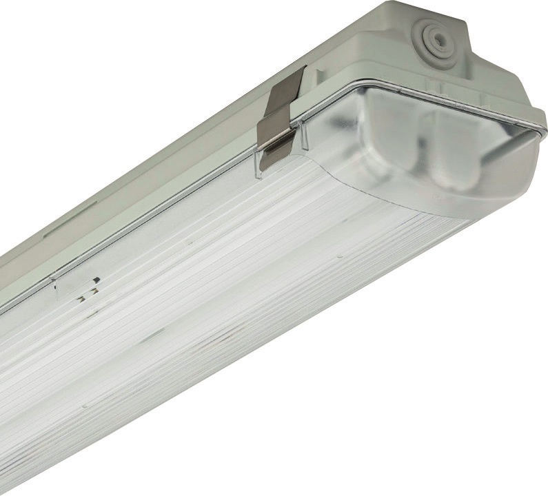 Armature hermétique IP65 polyméthacrylate précâblée pour 2 tubes Led 1500mm Acro XS RT T8 Led Lumis