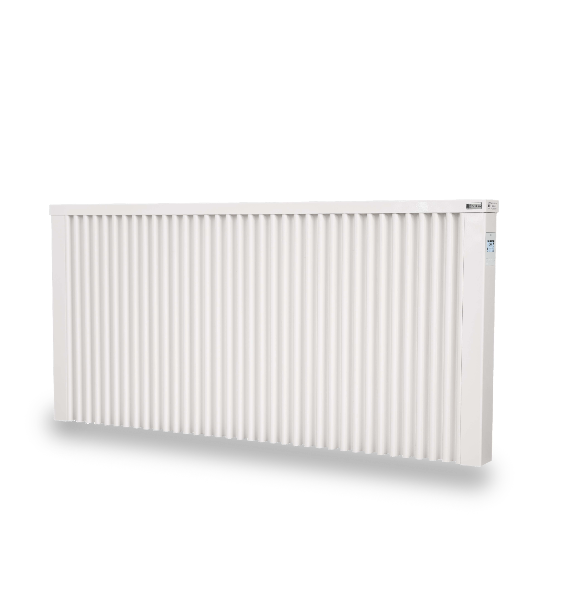 Radiateur électrique à inertie standard MAXI 2450W blanc avec thermostat FlexiSmart Pro AeroFlow® HFLx007 Thermotec