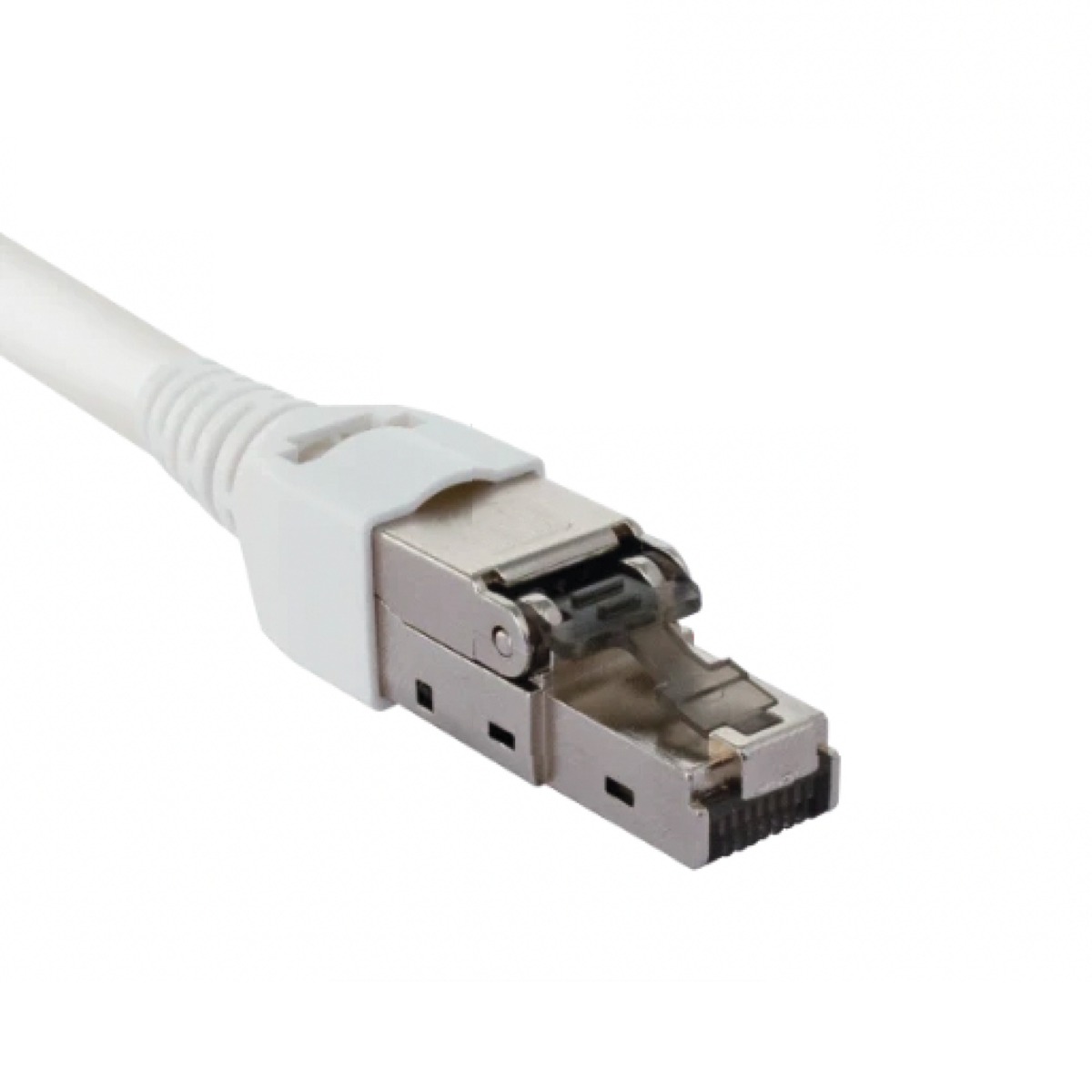Connecteur blindé mâle sans outil RJ45 pour câbles STP/FTP catégorie 6A 