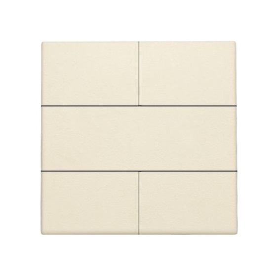 Set de finition Original crème bouton-poussoir 4NO 24V Niko