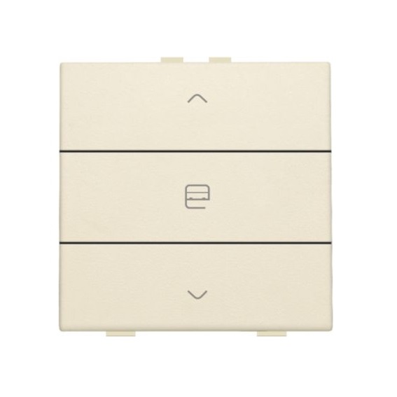 Commande de moteur simple avec touche crème Original Home Control® Niko