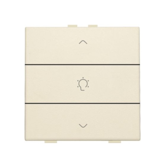Commande de variateur simple avec touches crème Original Home Control® Niko