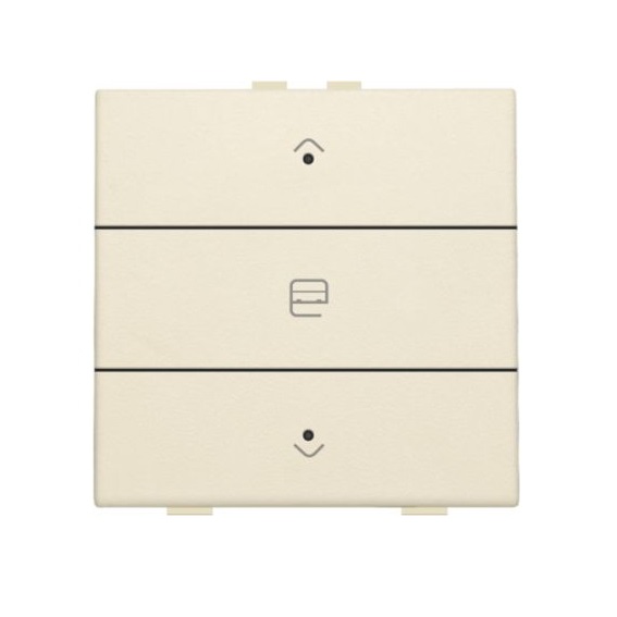 Commande de moteur simple avec Led touche crème Original Home Control® Niko