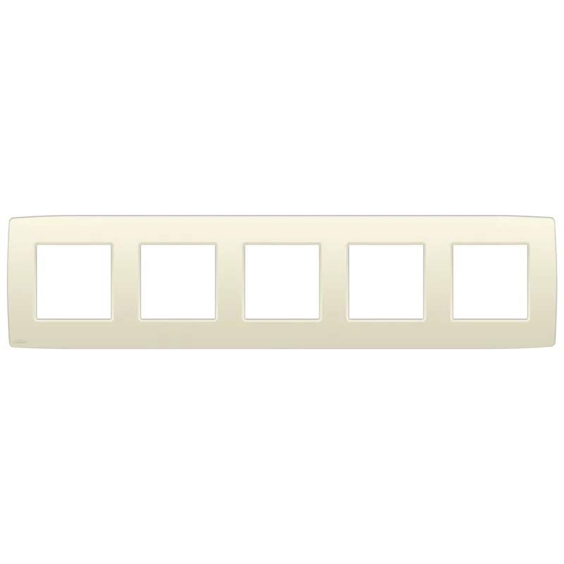 Plaque de recouvrement quintuple entraxe 71mm Original crème Niko 