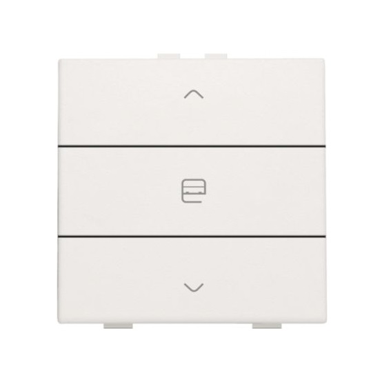 Commande de moteur simple avec touche Original et Intense blanche Home Control® Niko