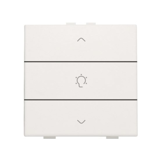 Commande de variateur simple avec touches Original et Intense blanches Home Control® Niko