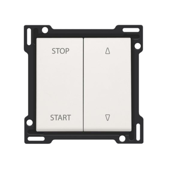 Set de finition interrupteur volets Original et Intense blanc Niko