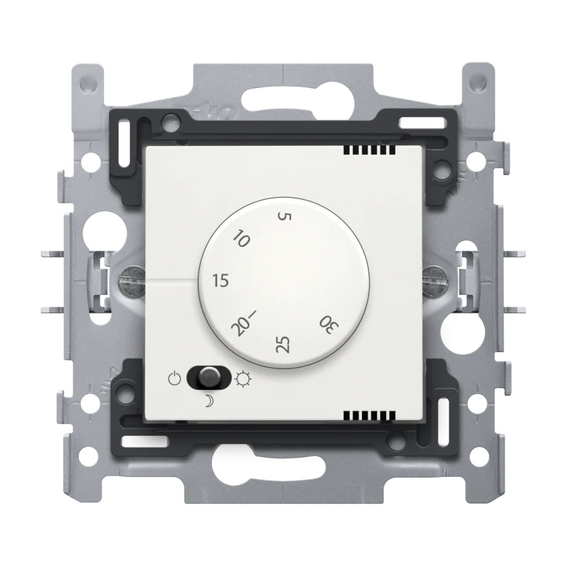Thermostat électronique 8A/230V Original et Intense blanc Niko