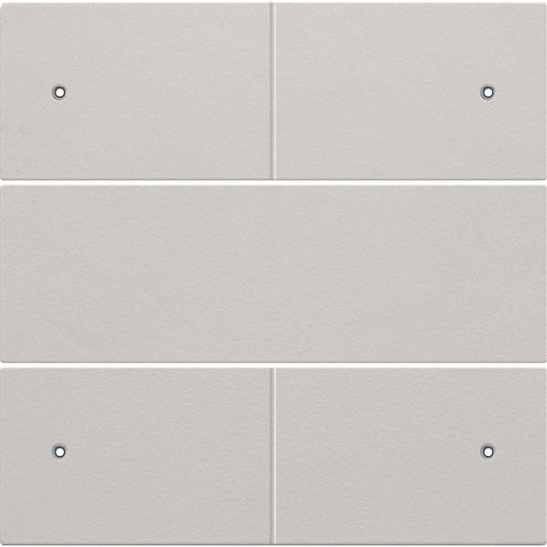 Set de finition Original Light Grey bouton-poussoir 4NO 24V avec Led Niko