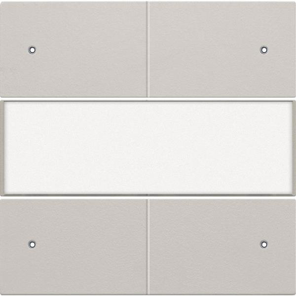 Set de finition Original Light Grey bouton-poussoir 4NO 24V avec étiquette et Led Niko