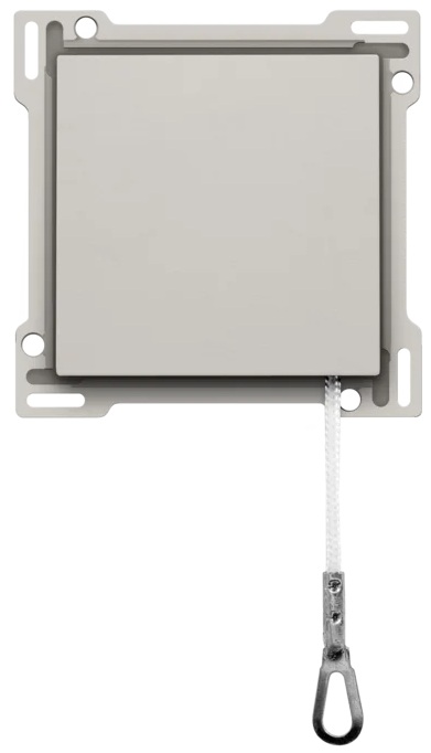 Set de finition bouton-poussoir à tirage Original Light Grey Niko