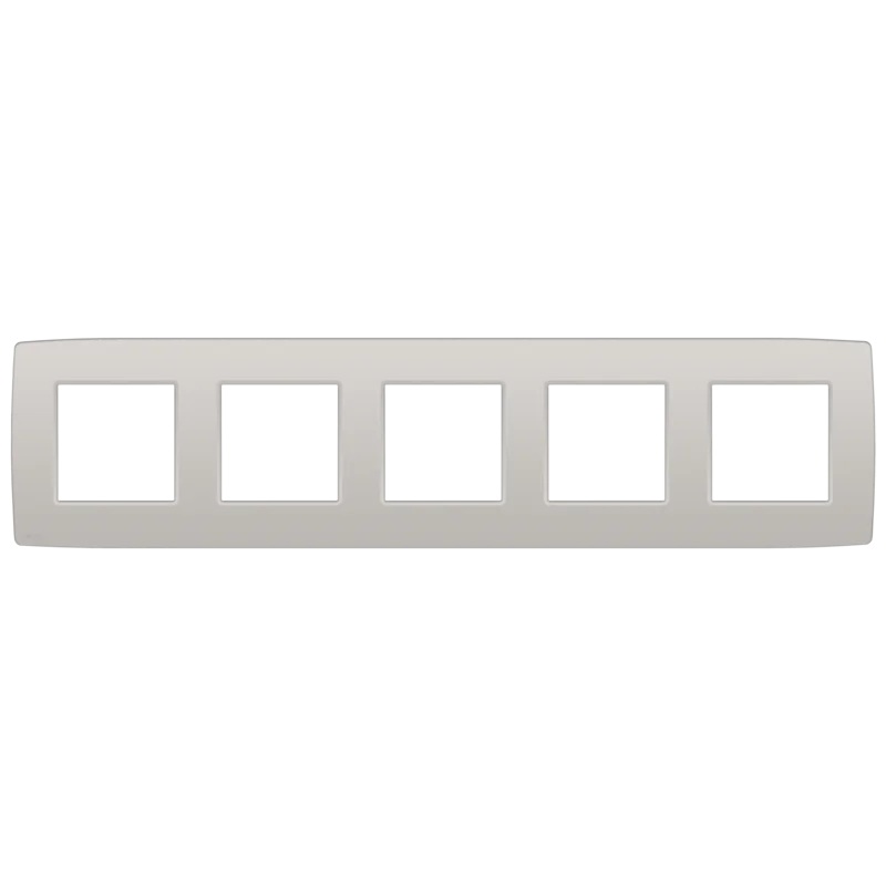 Plaque de recouvrement quintuple entraxe 71mm Original Light Grey Niko 