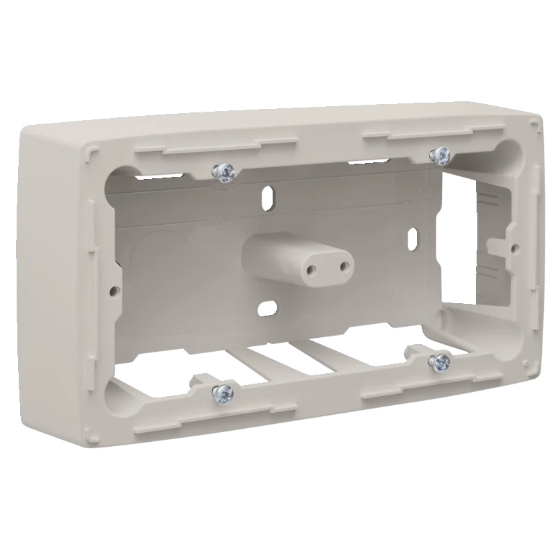 Boîtier en saillie double Original Light Grey Niko