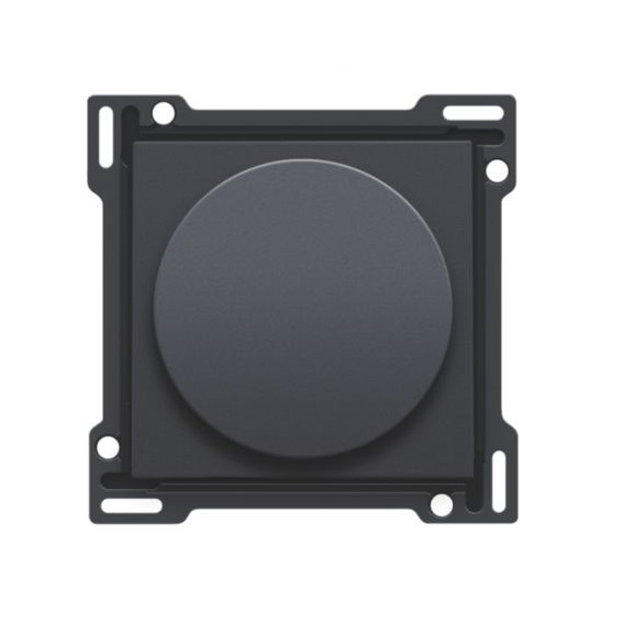 Manette variateur à bouton rotatif Intense Anthracite Niko