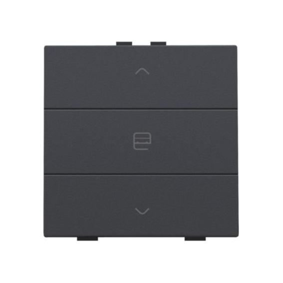 Commande de moteur simple avec touche Intense Antracite Home Control® Niko