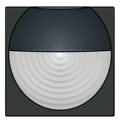 Set de finition pour détecteur Intense Anthracite coated Home Control® Niko