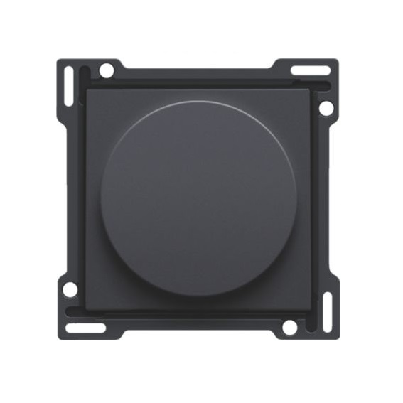 Set de finition interrupteur rotatif volets Intense Anthracite Niko  