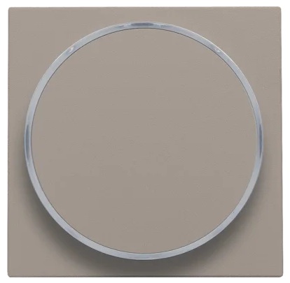 Set de finition vierge bouton-poussoir LED ambre Intense Bronze Niko 