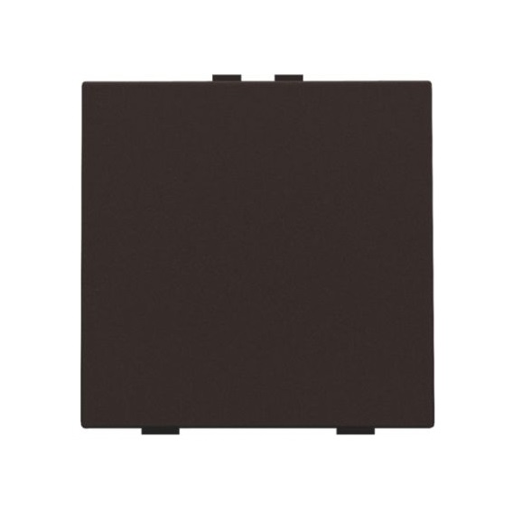 Commande d'éclairage simple avec touche Intense Dark Brown Home Control® Niko