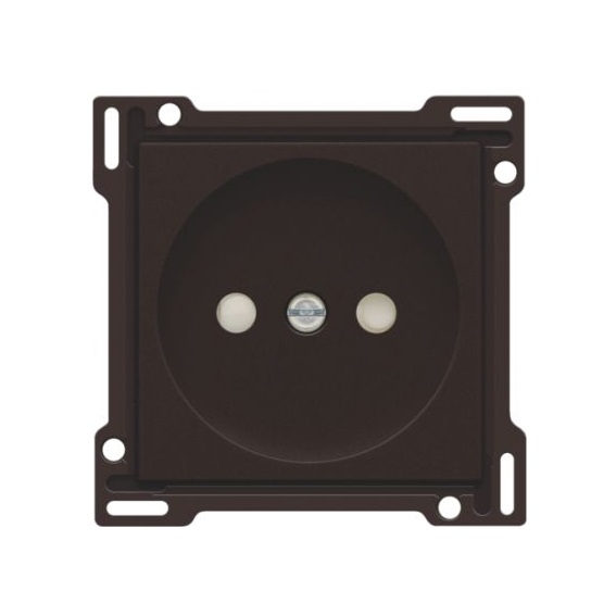 Set de finition prise sans terre Intense Dark Brown Niko