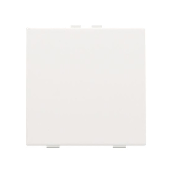 Commande d'éclairage simple avec touche Pure White Steel Home Control® Niko