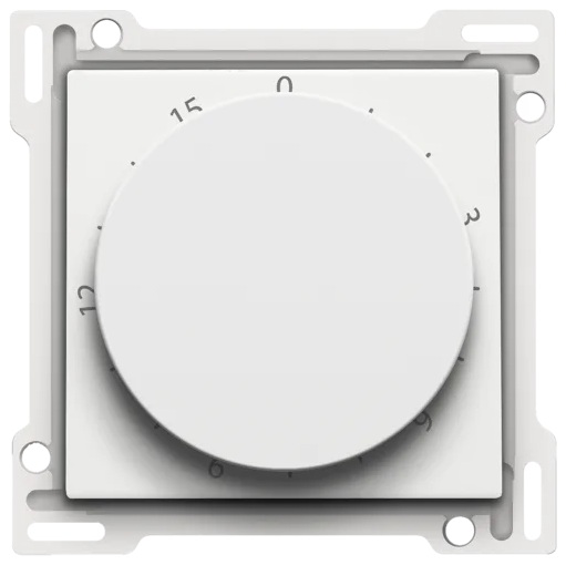 Set de finition minuterie  15' Pure White Steel Niko 