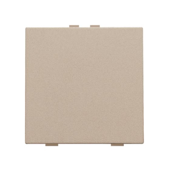 Commande d'éclairage simple avec touche Pure Champagne Steel Home Control® Niko