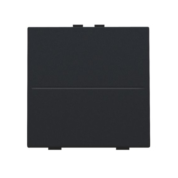 Manette simple vierge RF & domotique black coated Niko