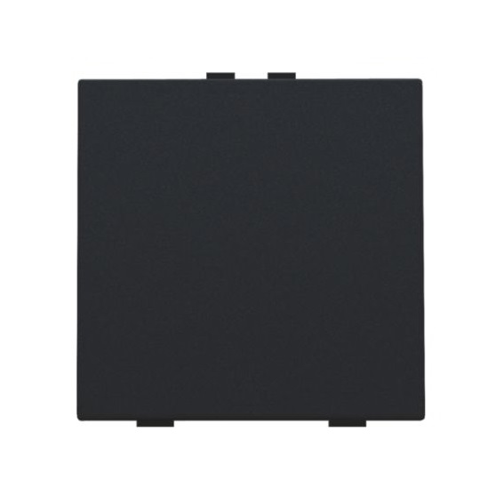 Commande d'éclairage simple avec touche black coated Home Control® Niko