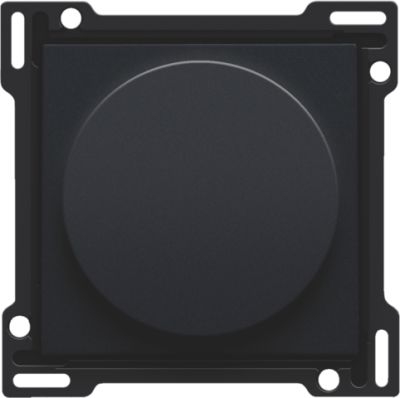 Set de finition 1-2-3 interrupteur rotatif moteur black coated Niko
