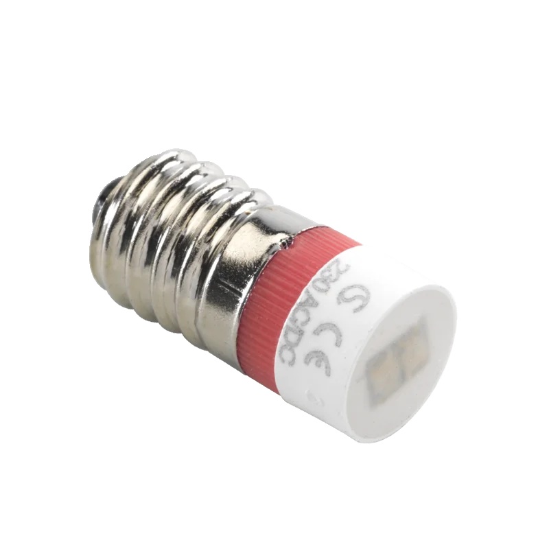 Lampe E10 avec LED rouge pour boutons-poussoirs 6A Niko