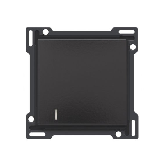 Manette simple + voyant Pure Bakelite Piano Black Niko