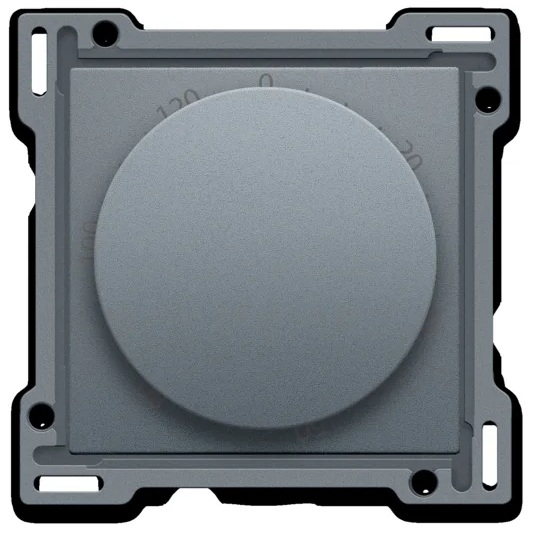 Set de finition minuterie 120' Pure alu grey coated Niko