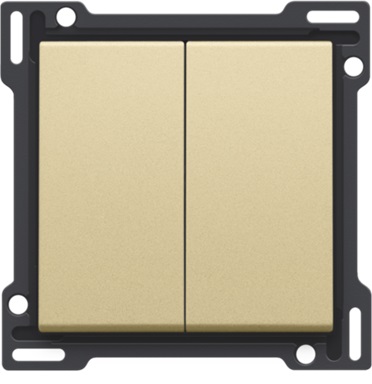 Manette double Pure gold coated Niko