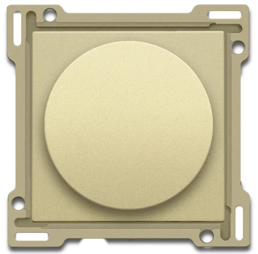 Set de finition interrupteur rotatif volets Pure gold coated Niko