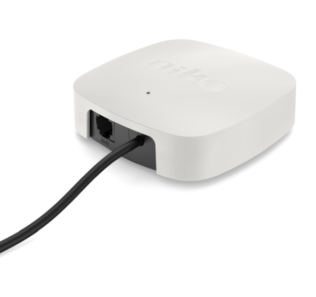 Pont intelligent sans fil pour Home Control® câblage traditionnel avec Home Control® bus Niko