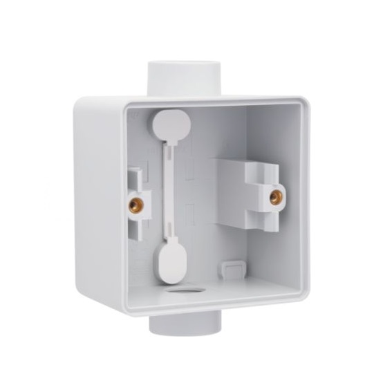 Boîtier simple 2x1 entrée M20 New Hydro gris Niko